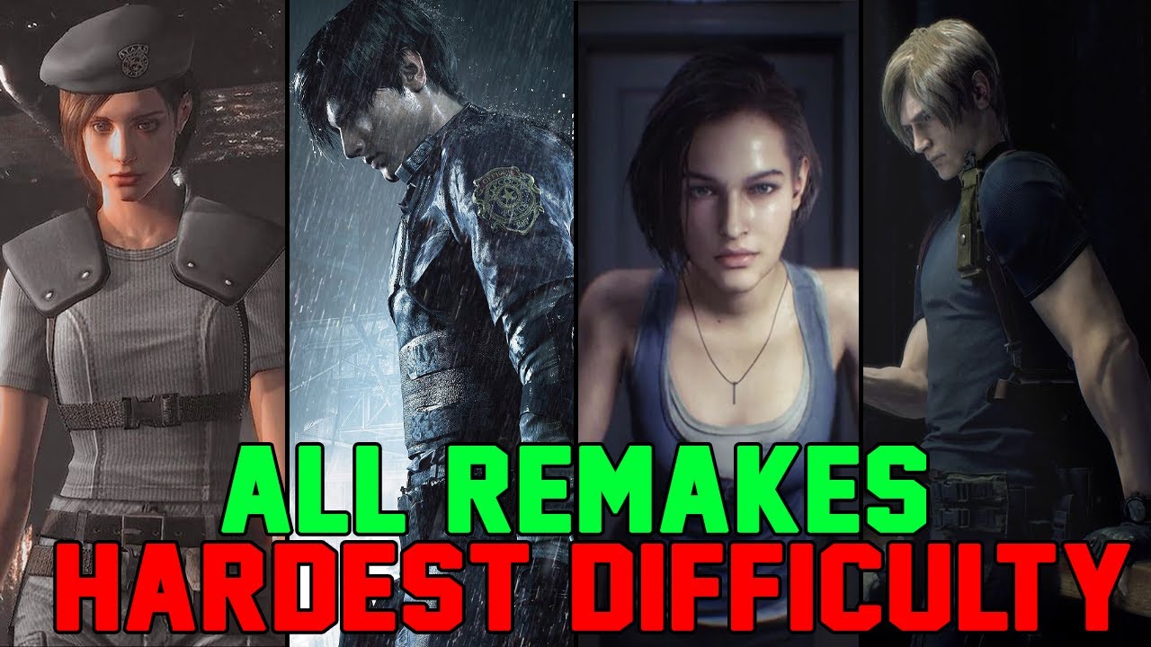 Resident Evil 1-4 Remake Speedrun Marathon in under 8 Hours