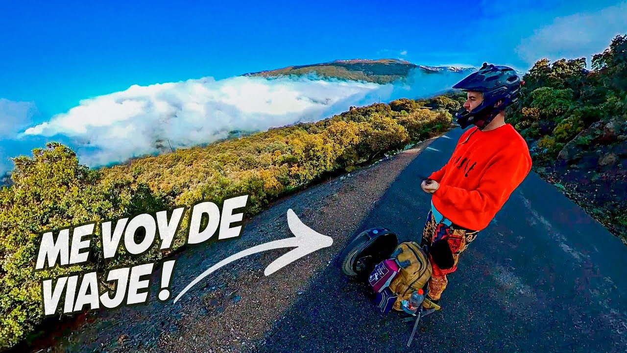 Me voy de viaje 🌌 7 días viajando y acampando en MONOCICLO ELÉCTRICO ⛺️ La Alpujarra, Granada #0