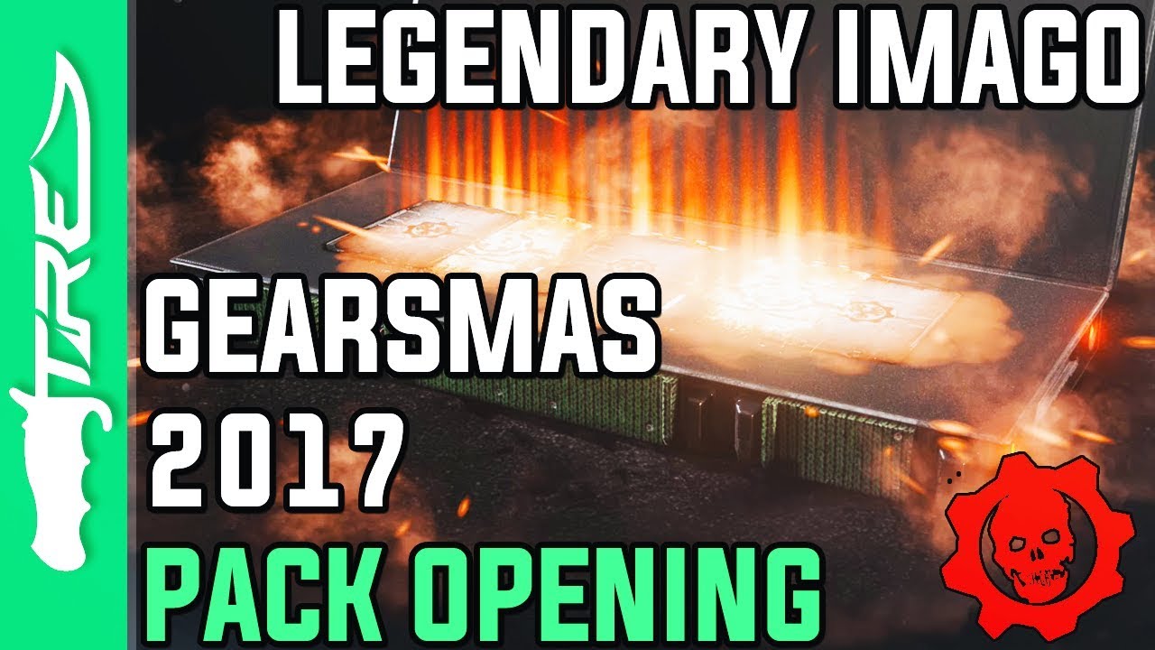 LEGENDARY GEARSMAS IMAGO AND MORE! - Gears of War 4 Gear Packs Opening - 35 GEARSMAS 2017 PACKS!
