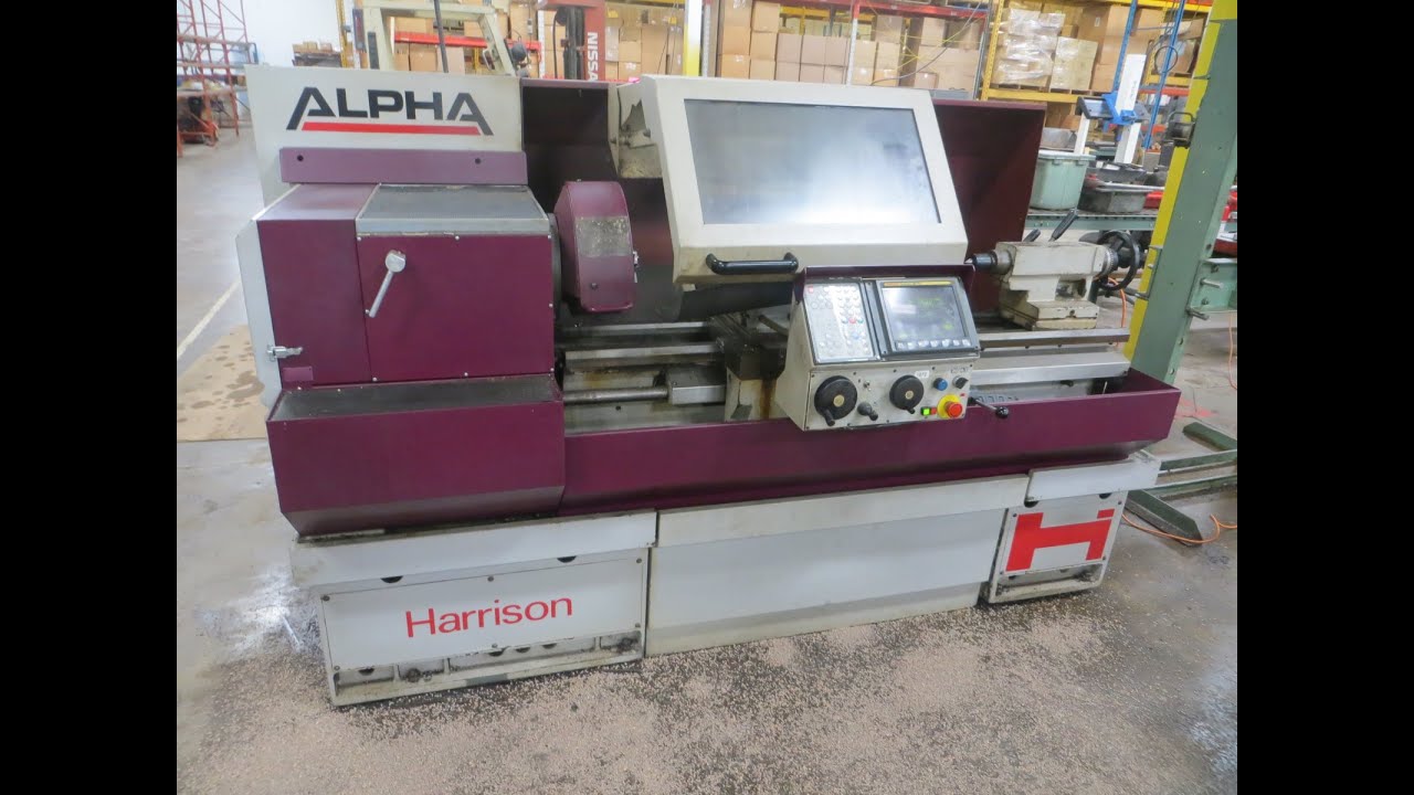 Harrison Alpha 400 15" x 50" CNC Engine Lathe