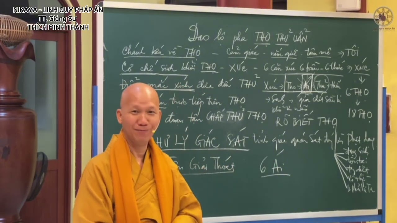 ĐẠO LỘ PHÁ THỌ THỦ UẨN- (Bước 4) Cách Quán Trực Tiếp Trên Thọ #nikaya #linhquyphapan #thichminhthanh