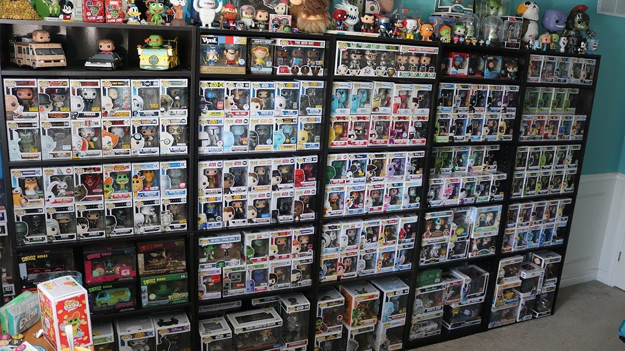 Rearranging my Funko Pops + New Shelf