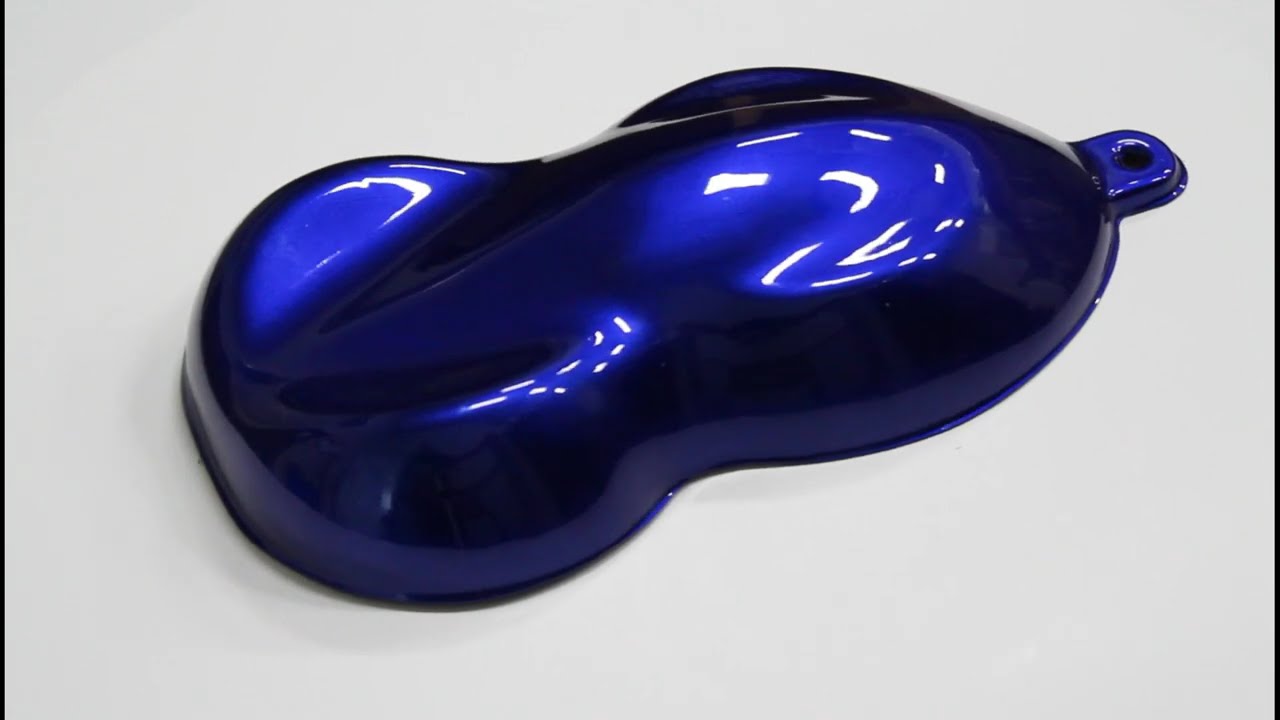 UreChem Paints, Cobalt Blue Over Black, Candy Graphic Series Basecoat (KGC Series)