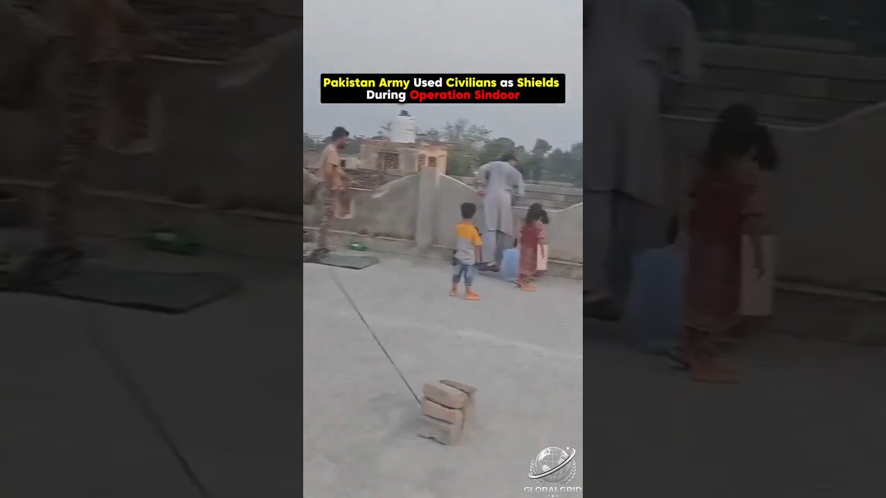 Pakistan Army Using Civilians as Shields during Operation sindoor.#short#defencenews#Indianarmy#war