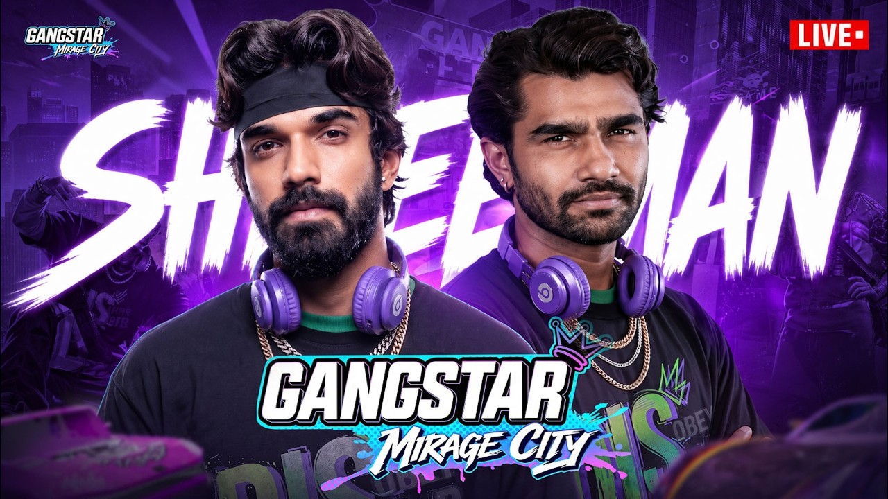 ₹100 TO ₹10 CRORE CHALLENGE! With @SnaxGaming | Gangstar Mirage City LIVE