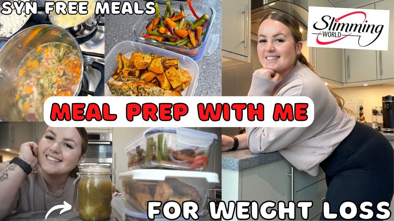 Slimming World WEEK OF MEAL PREP| Syn free meals to lose weight