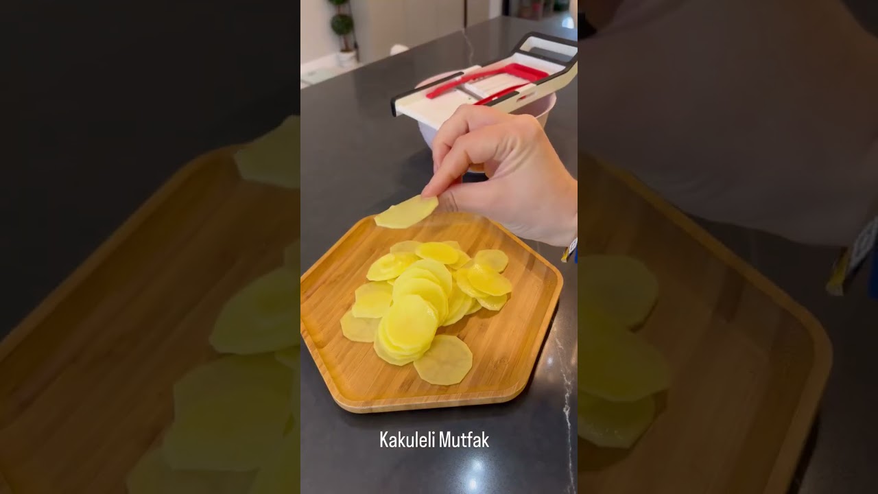 Ev Yapımı &Ccedil;ıtır Patates Cipsi Tarifi #yemektarifleri#cips#evyapımı