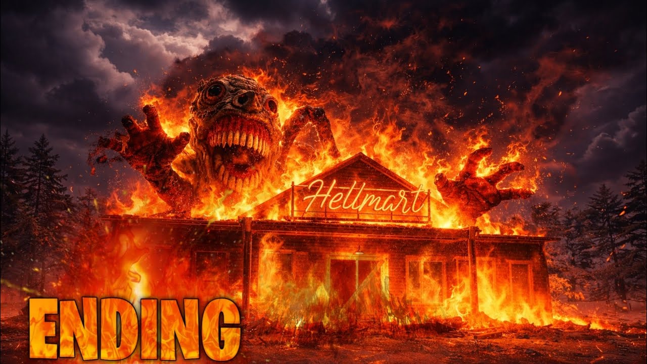 MONSTER FINAL FIGHT BEGINS🥶💀 HELLMART ENDINGS | EPISODE 6 | TAMIL | ZERORAJ 
