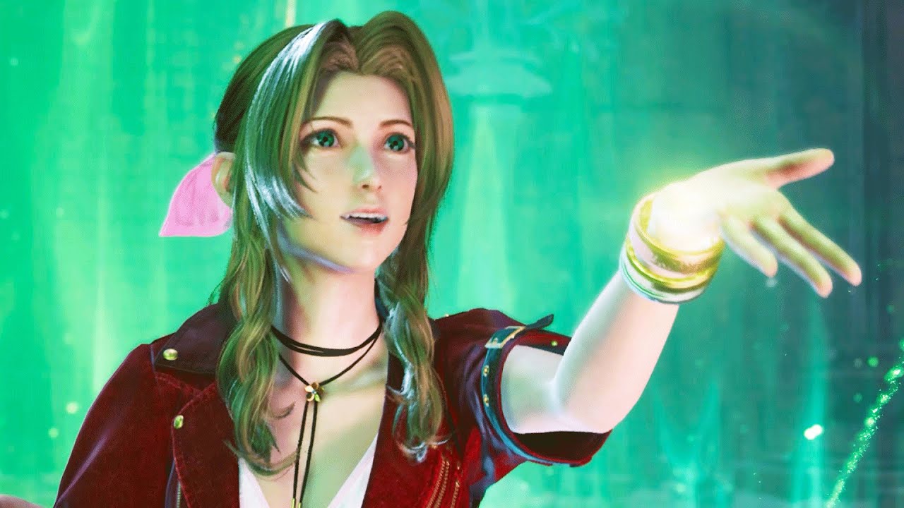 Aerith wields the Magic of Lifestream - Final Fantasy 7 Rebirth