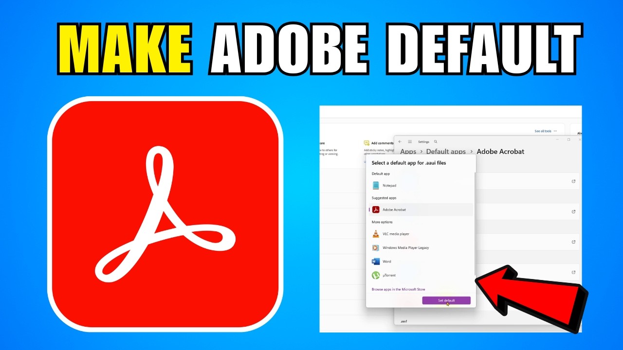 How To Make Adobe Acrobat Default (2026) (Complete Guide)