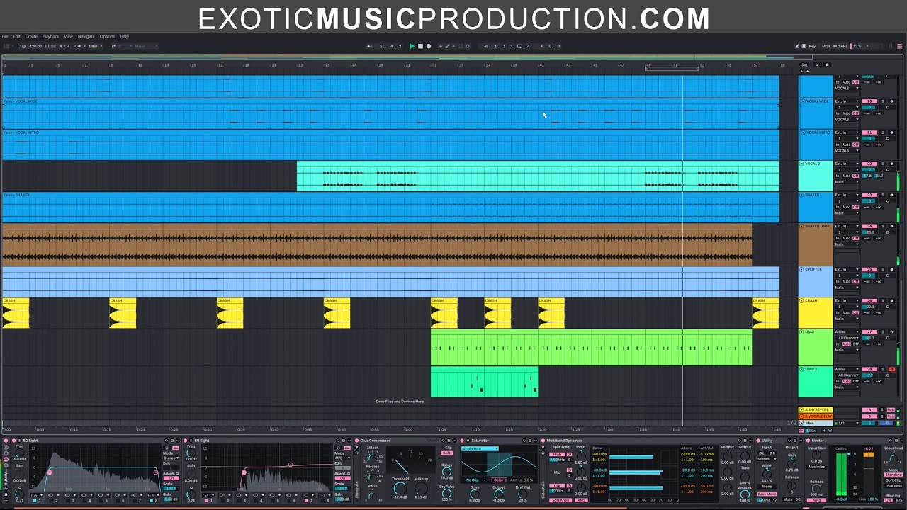 Afro Tech Style Project Templates 🎹 Ableton Live & FL Studio