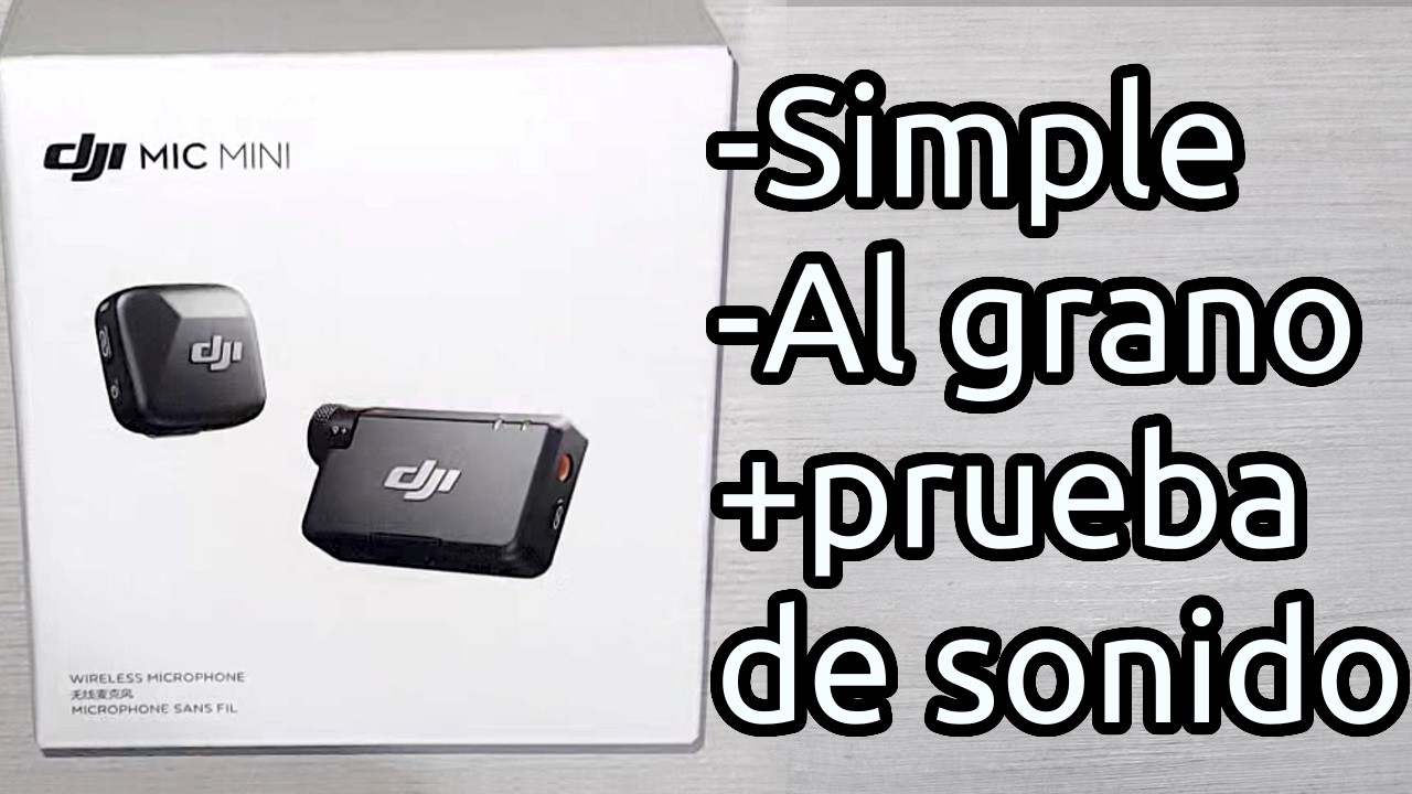 DJI Mic Mini | Primeras Impresiones y Unboxing