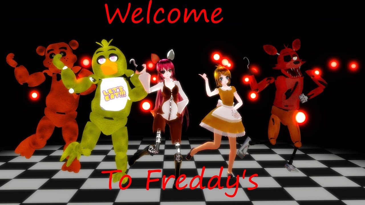 [MMD/FNAF] Welcome To Freddy's