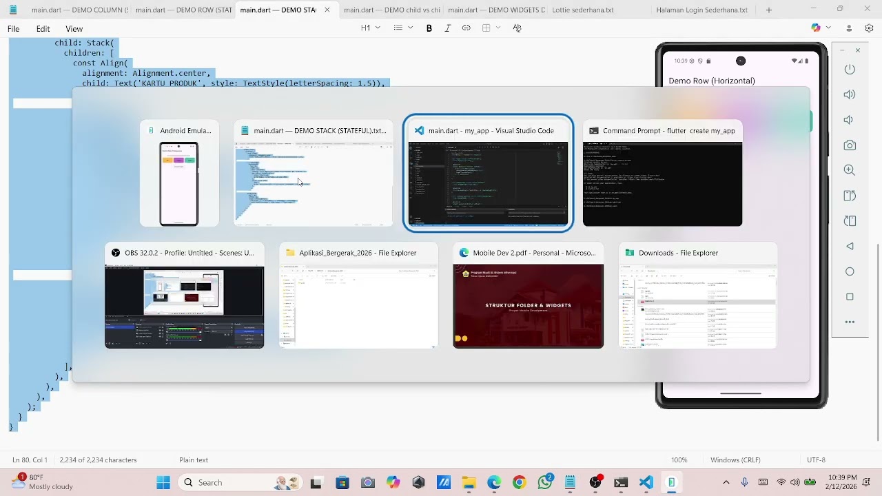 TUTURIAL MEMBUAT PROJECT FLUTTER DARI AWAL SAMPAI MEMBUAT UI SEDERHANA (Aplikasi Bergerak)