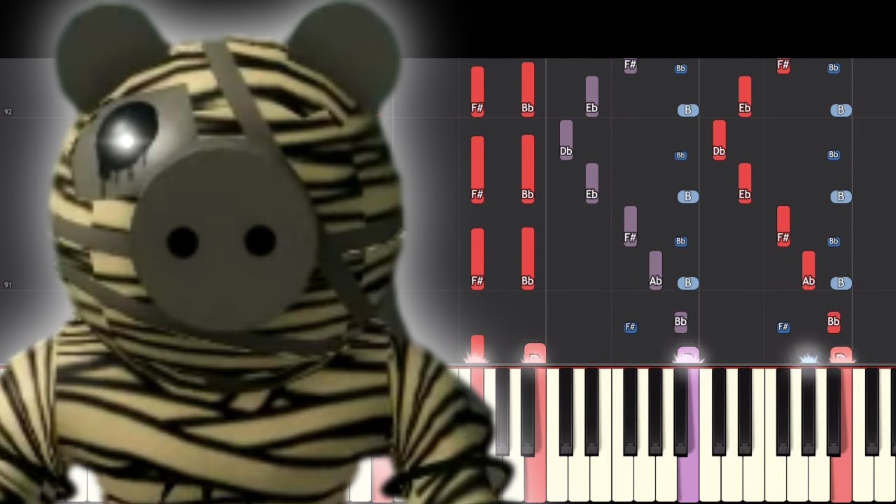 Kamosi Theme - Piano Remix - Piggy Roblox