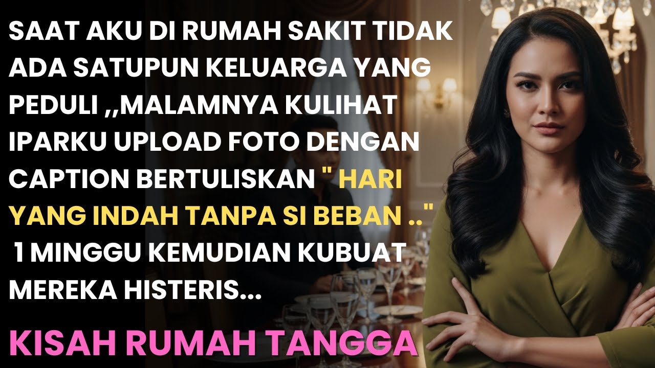 SAAT AKU TERBARING D RUMAH SAKIT KELUARGAKU MALAH MAKAN DI RESTO MEWAH .. LALU KULAKUKAN INI..