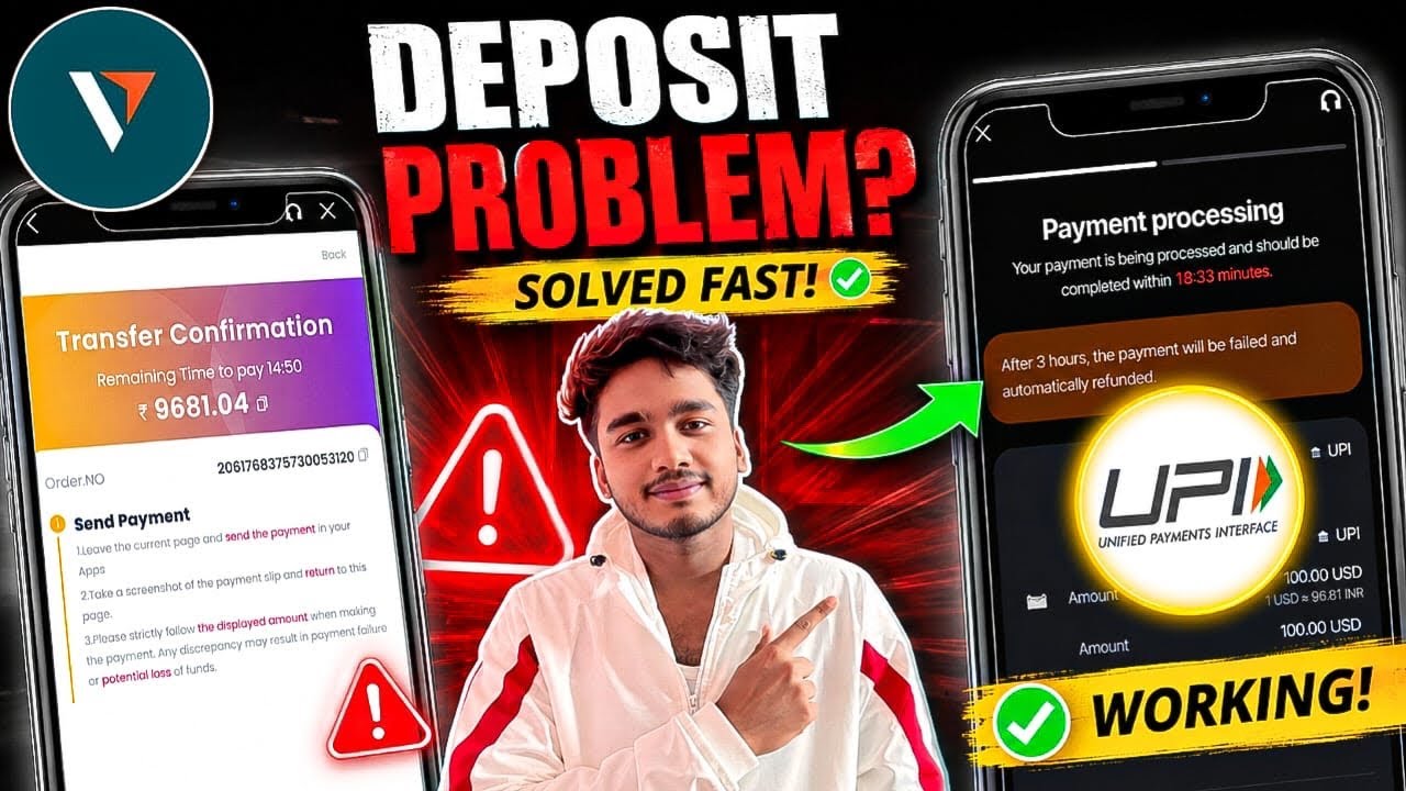 Vantage deposit failed || Vantage deposit problem || Vantage deposit processing