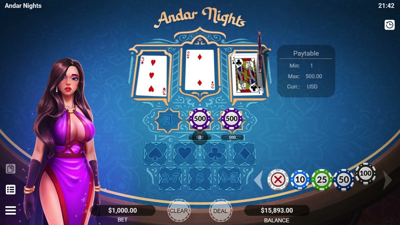 UNLEASHING CASINO THRILLS: ANDAR NIGHTS' CARD GAMING ADVENTURE!