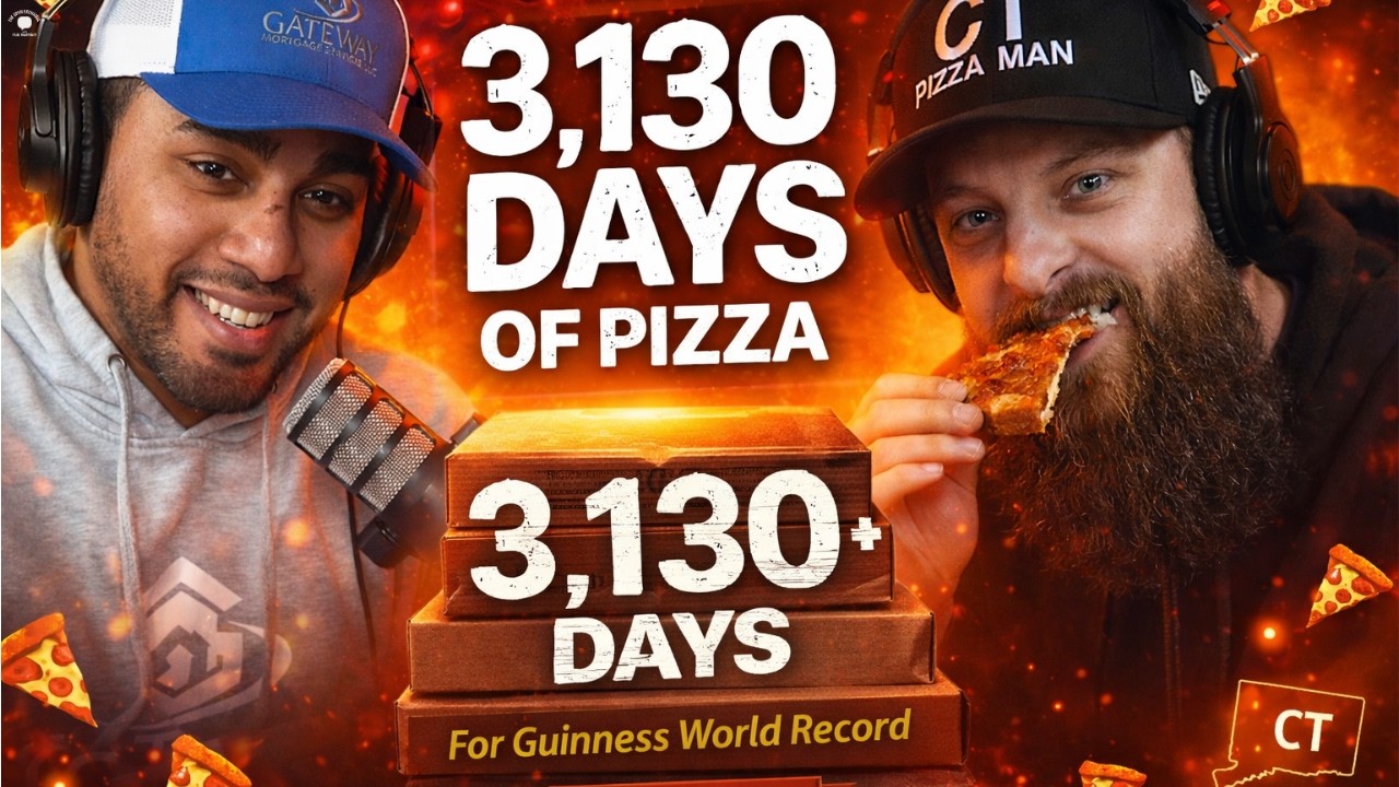 3,130 Days of Pizza EVERY DAY - The Guinness World Record Journey | Kenny Wildes