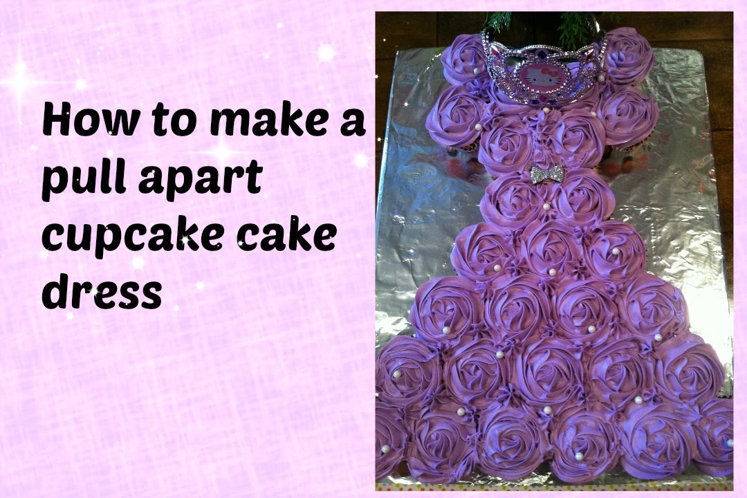 Pull Apart Cupcake Cake Dress
