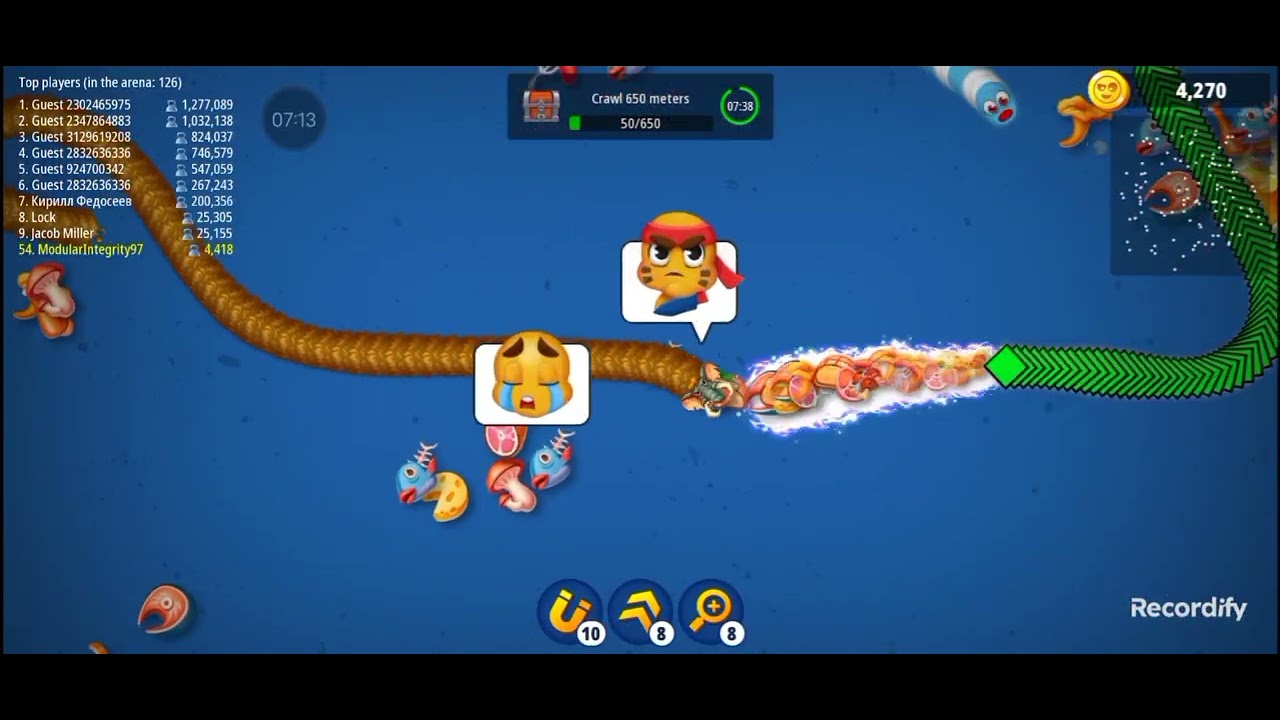 Snake worm part 3 / gaming Zone