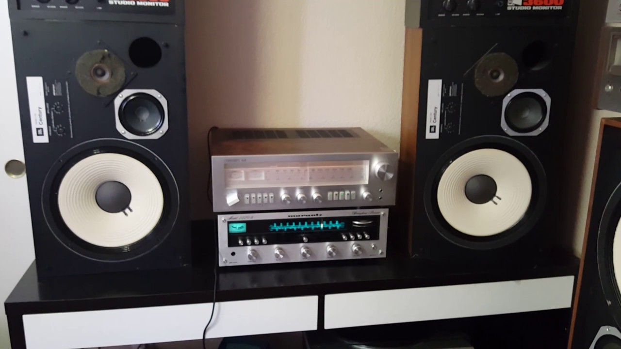 JBL L100 Century Speakers vs. RSL 3600 Studio Monitors