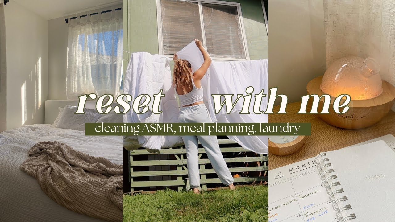 ПЕРЕЗАГРУЗИТЕСЬ СО МНОЙ ⎮ продуктивный день, уборка ASMR, планирование питания