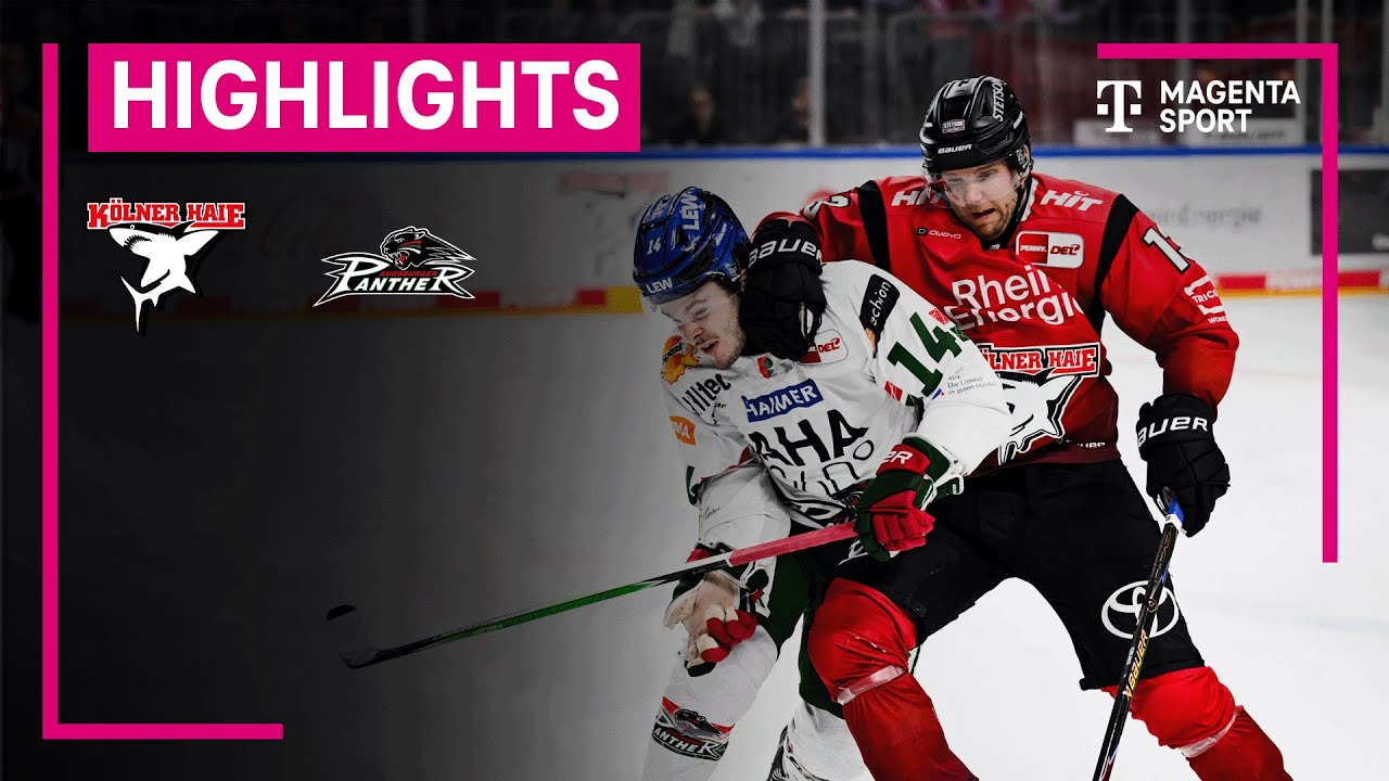 K&ouml;lner Haie - Augsburger Panther | PENNY DEL| MAGENTA SPORT