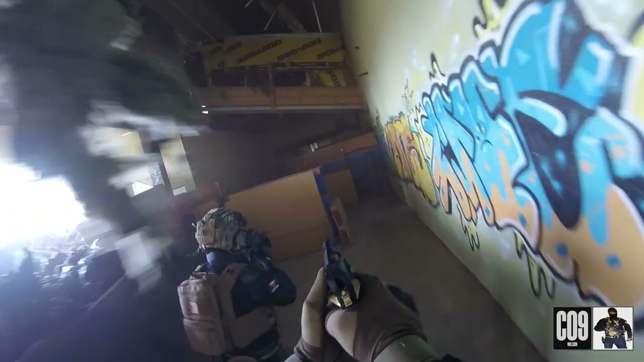 C09 Pov - Airsoft at campo IRS - Noveske GBBR