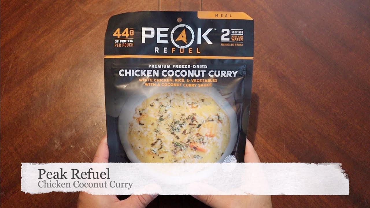 MRE Review | Peak Refuel | Chicken Coconut Curry