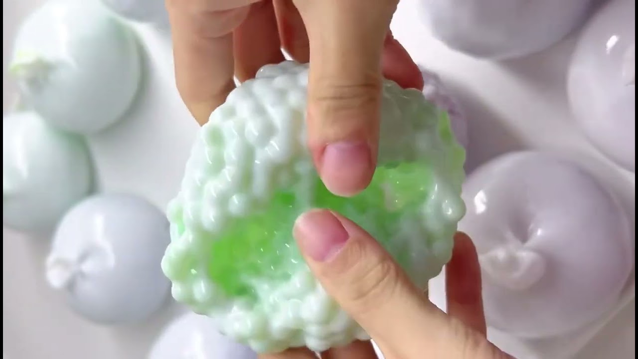 Super Satisfying Slime Squishy Squeeze! Jelly Balls ASMR #asmr #satisfying #slimeball #slime #keşfet