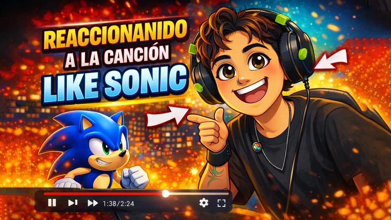 REACCIÓN A LA CANCIÓN LIKE SONIC | JHOTACA