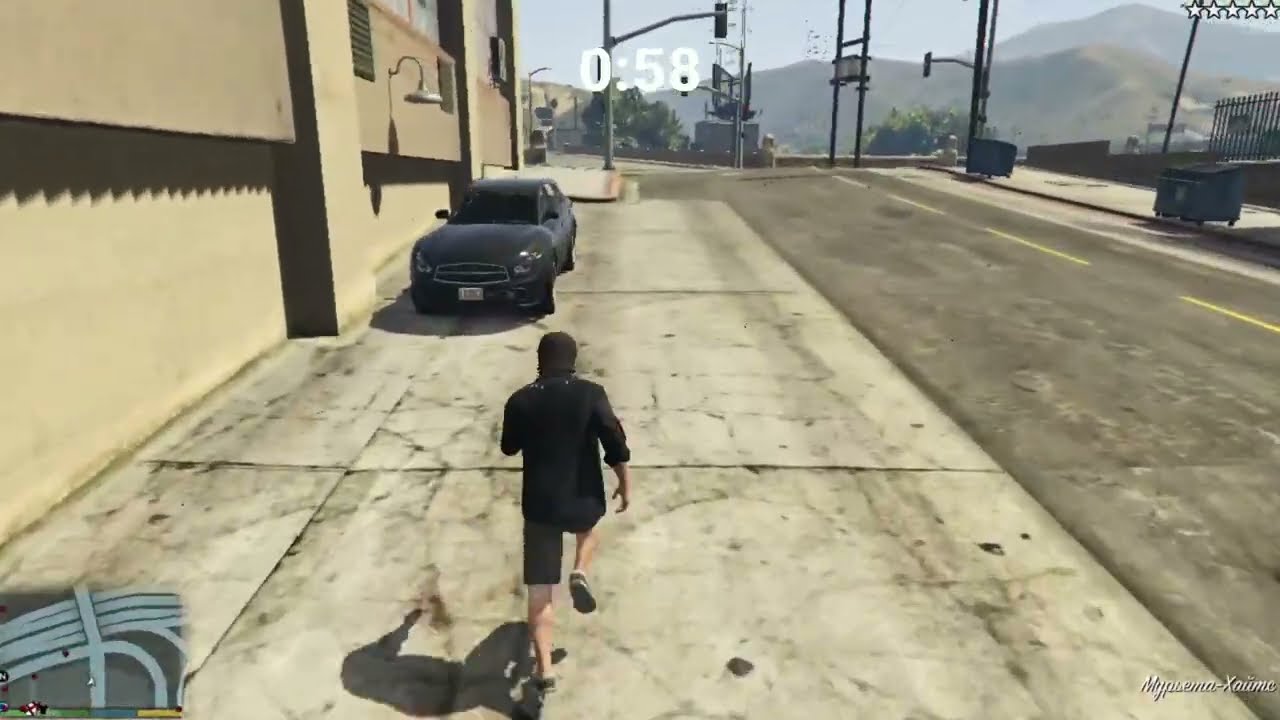 60 секунд выживания: GTA 5 Погоня