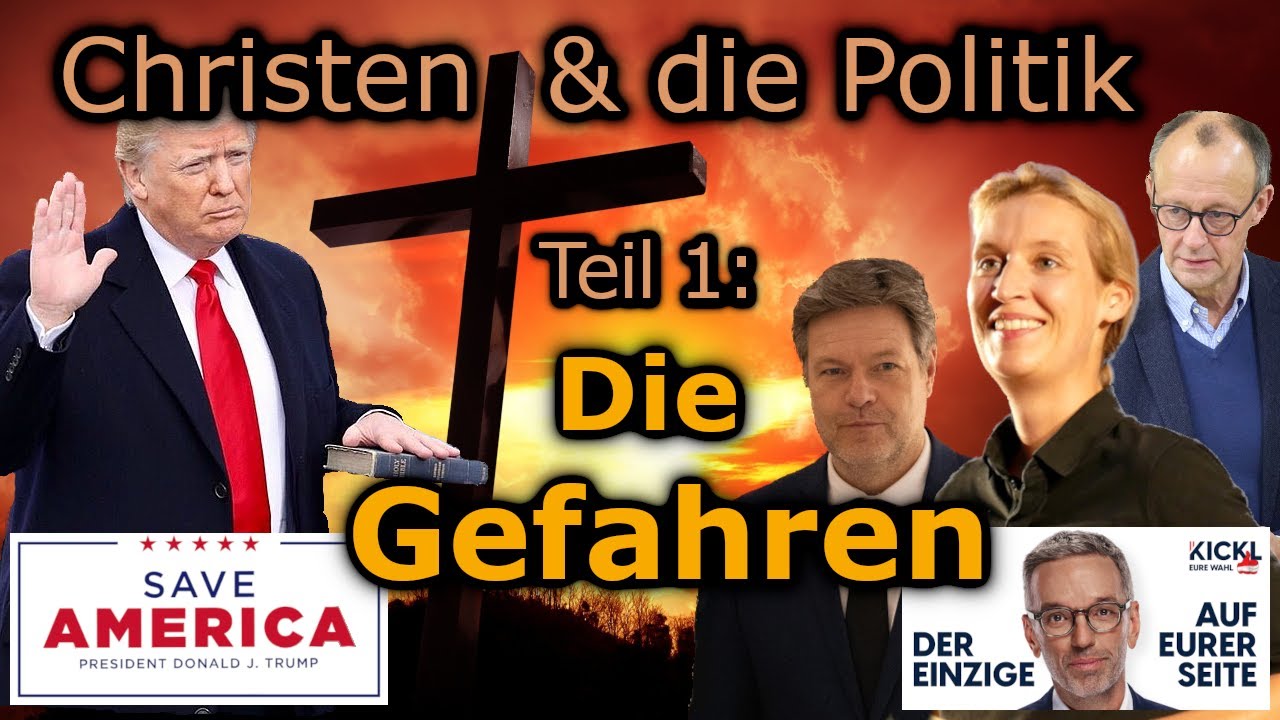 Christen & die Politik 1: DIE GEFAHREN│ Wie reden wir über Politiker? Was ist mit Trump, der AFD...?