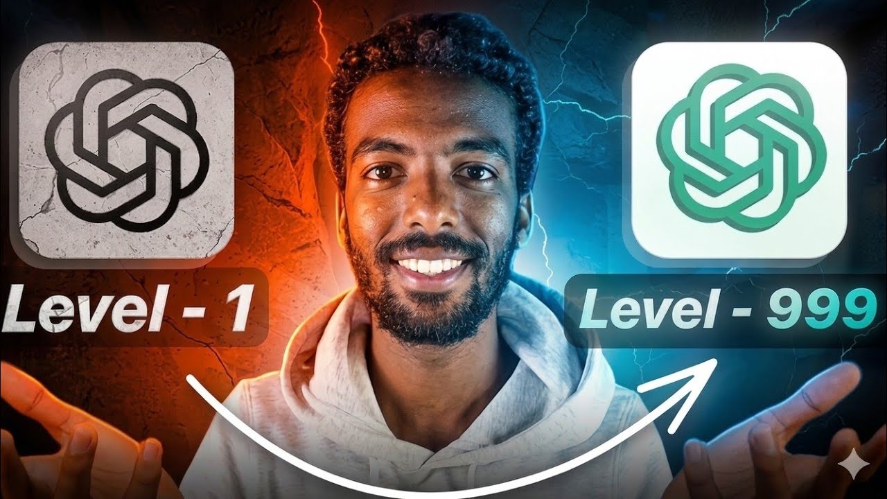 ChatGPT ሙሉ ስልጠና: ከ 0 እስከ Advanced level | ለጀማሪዎች