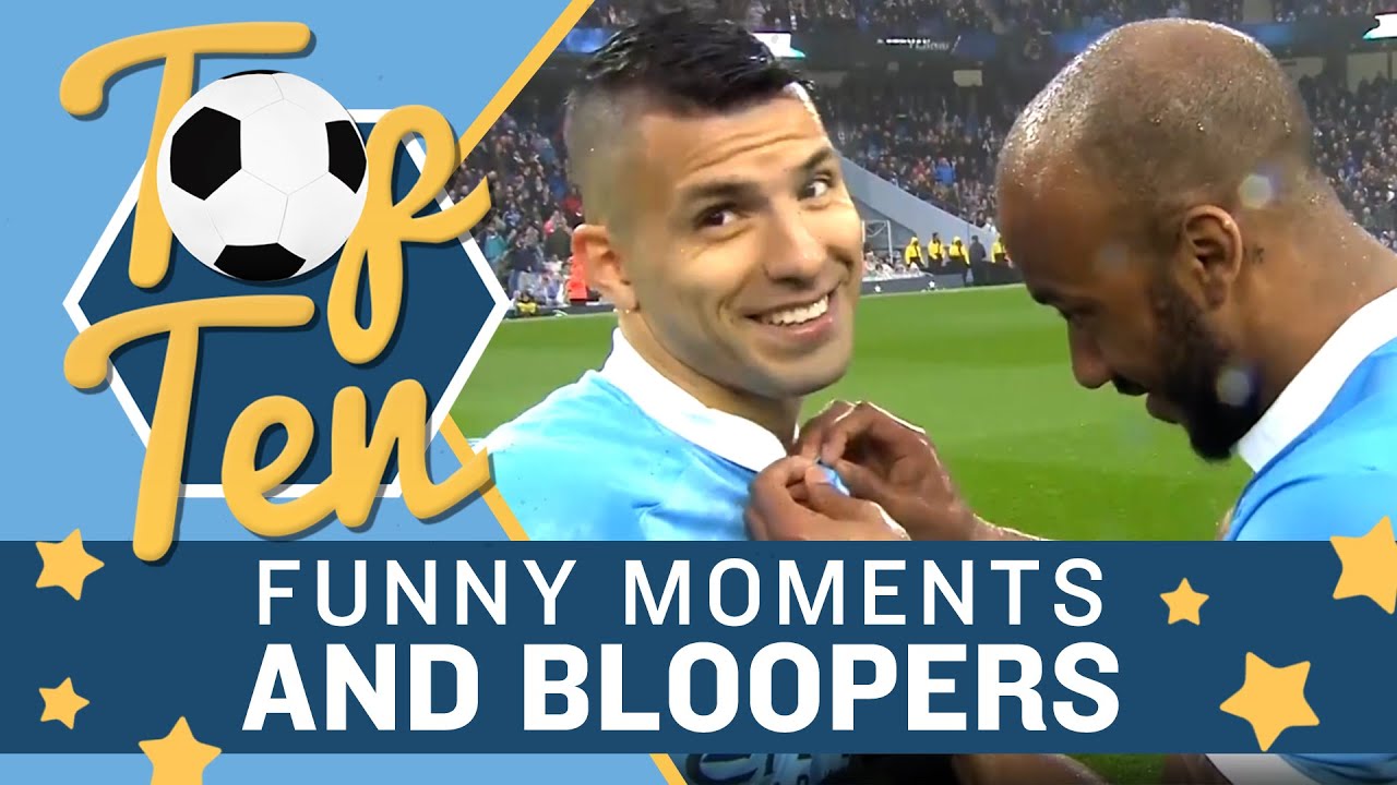 Top 10 Funny Moments & Bloopers | Manchester City | 2015/16