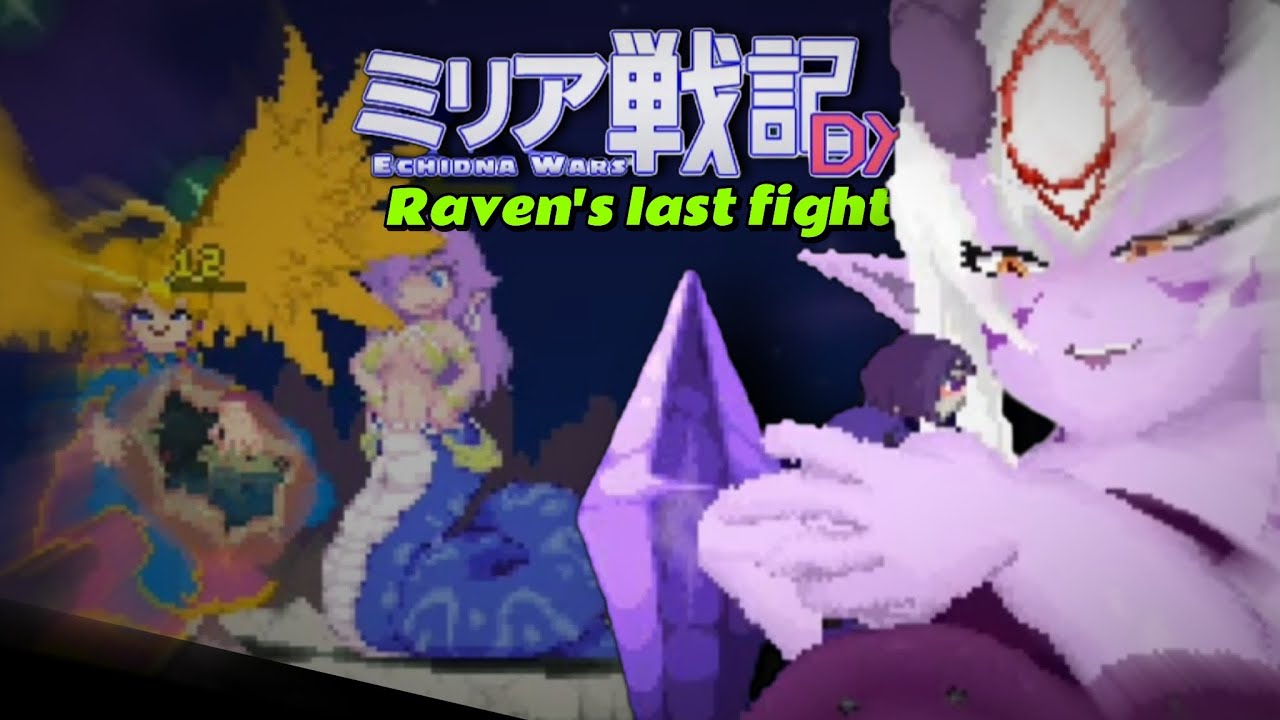 Raven VS Giantess Amy | Echidna Wars DX