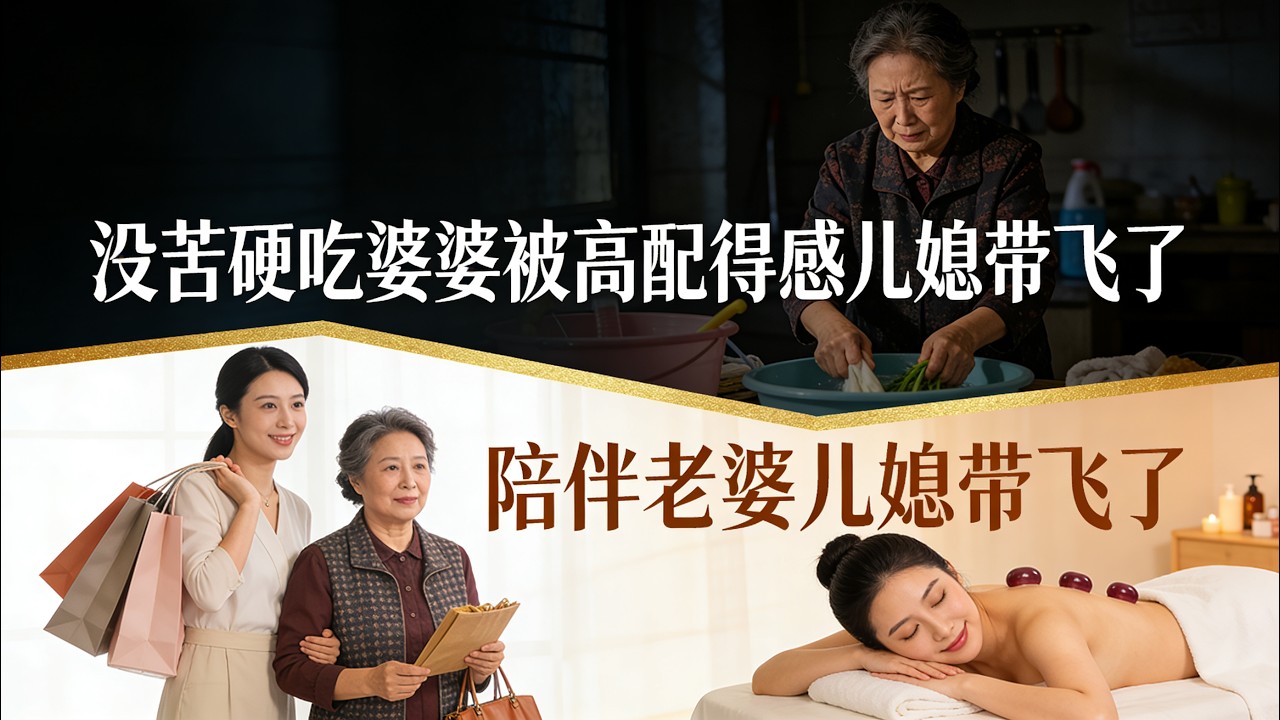 高配得感兒媳遇上“沒苦硬吃”婆婆，硬核改造專治自我貶低！