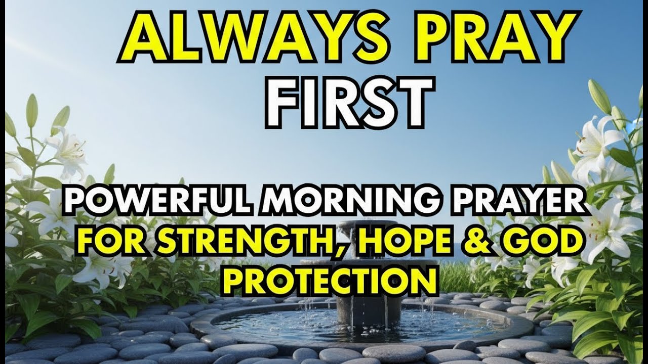 Begin the Day with Gratitude | A Powerful Prayer for God’s Daily Provision and Mercy