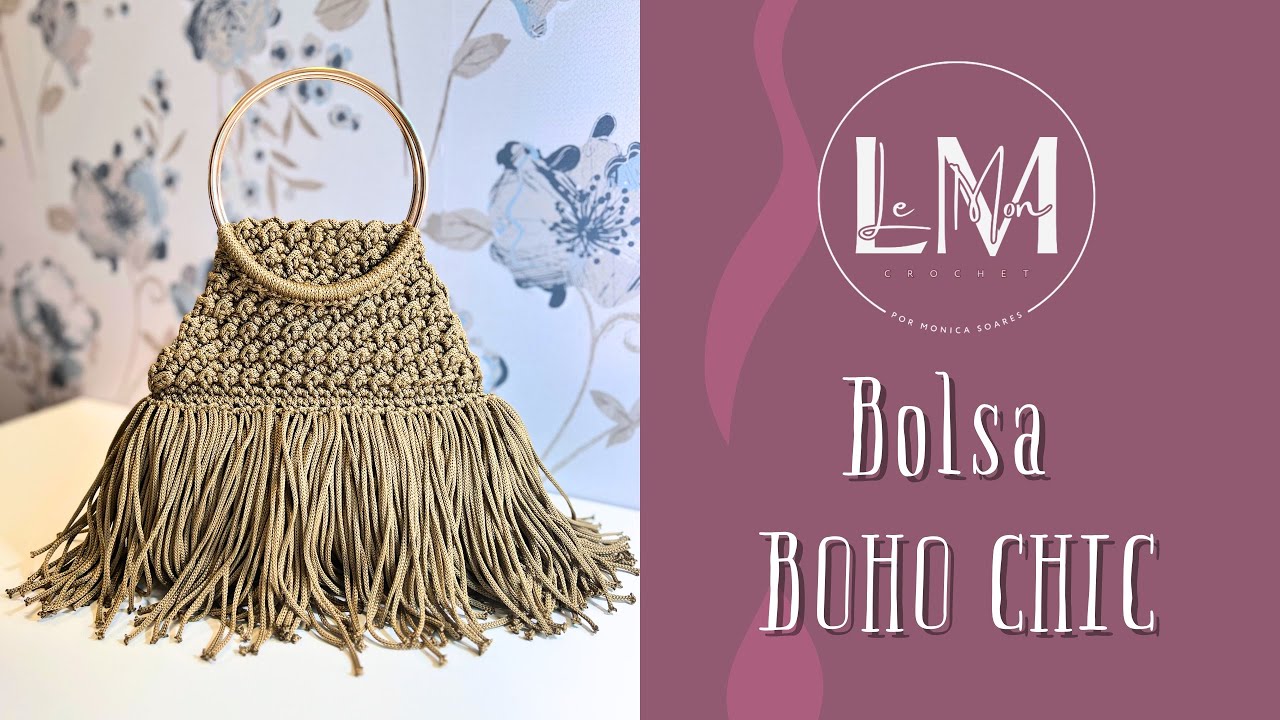 Aquela bolsa boêmia e contemporânea ao mesmo tempo!