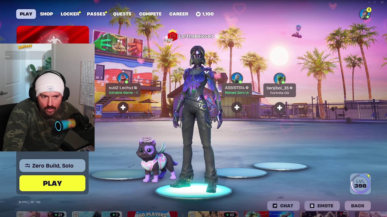 A very creative Title to the live stream!