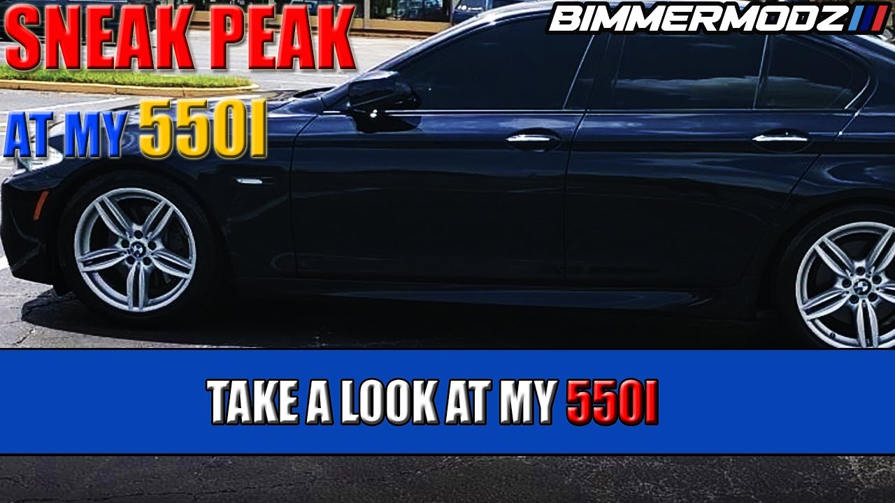 N63 55OI SNEAK PEAK!  YOU'VE SEEN MY CUSTOM PERFORMANCE INTAKE VIDEO! NOW SEE THE CAR!
