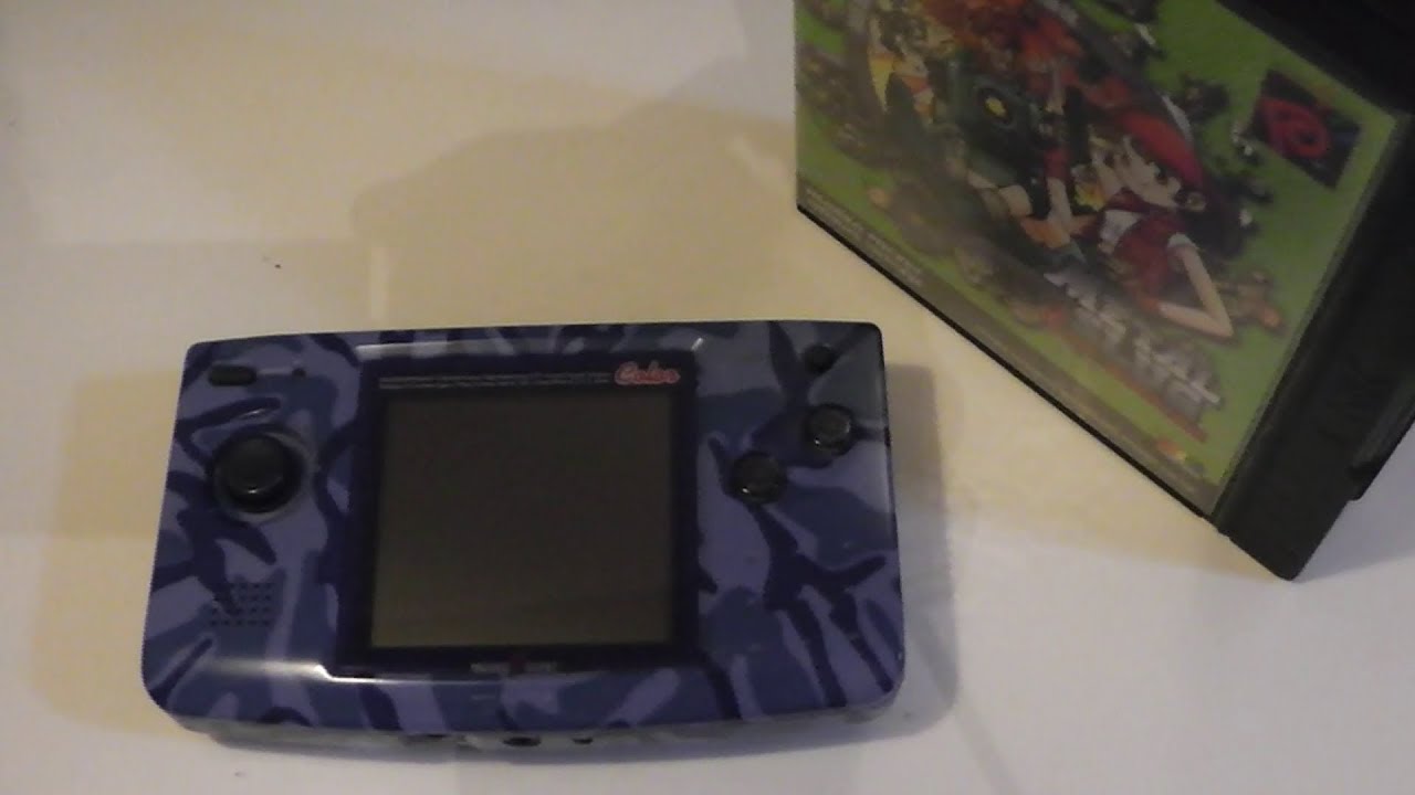 J'ai acheté une Neo-Geo Pocket Color en 2018