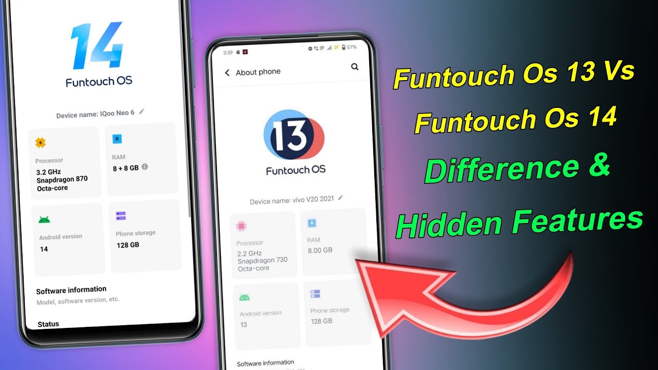 Funtouch Os 13 Vs Funtouch Os 14 Features | Funtouch Os 14 Hideen Features