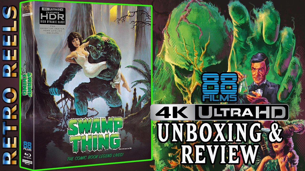 Swamp Thing 4K Unboxing | See the Restored Wes Craven Classic