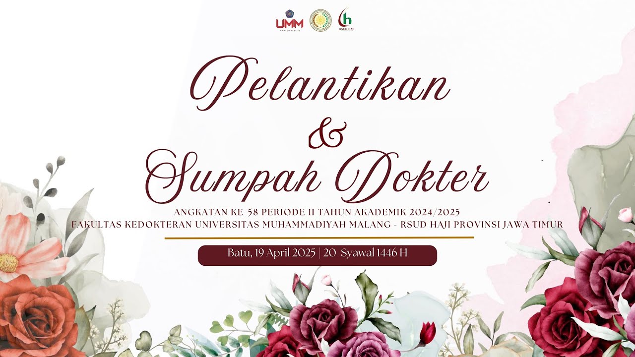 Pelantikan dan Sumpah Dokter ke 58