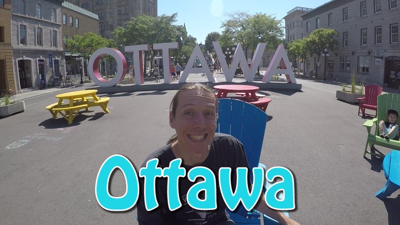 VIVRE au CANADA : visite de la ville d'OTTAWA !! [immigrer au Canada]