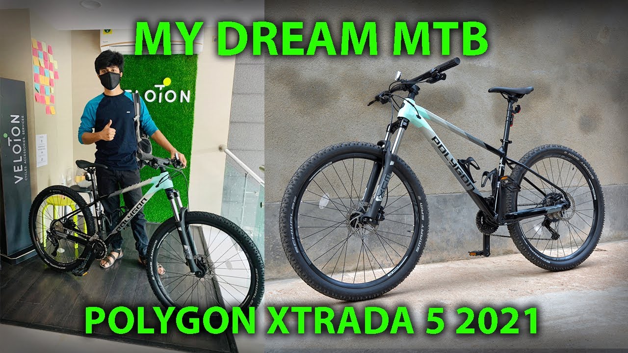 UNBOXING AND DELIVERY of my Dream MTB | POLYGON XTRADA 5 2021 | MTB | HINDI #POLYGONXTRADA5 #INDIA