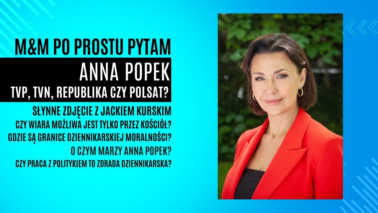 Po Prostu Pytam - Monika Richardson | Anna Popek - TVP, TVN, Republika, zdjęcie z Kurskim.