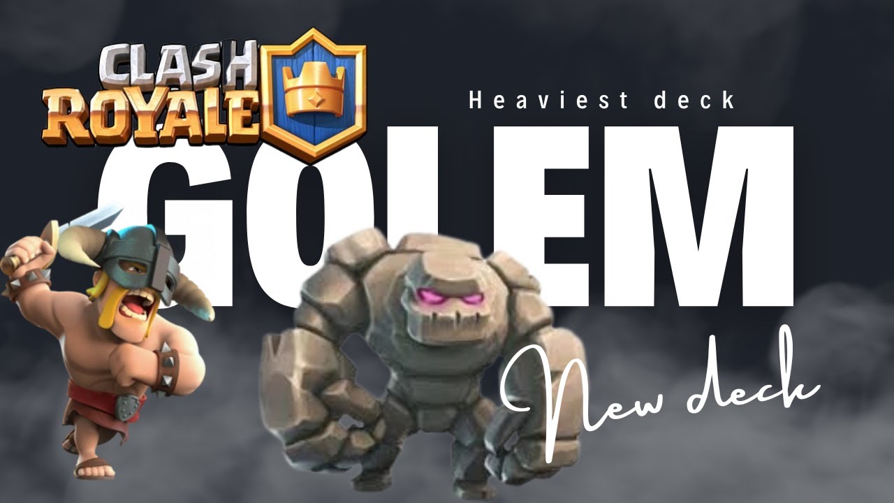 Heaviest Golem deck in the top ladder Clash Royale | Arena Ascendancy
